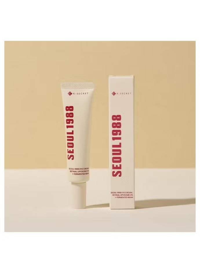 KSECRET SEOUL 1988 Eye Cream : Retinal Liposome 4% + Fermented Bean, 30ml/1.01 fl.oz.